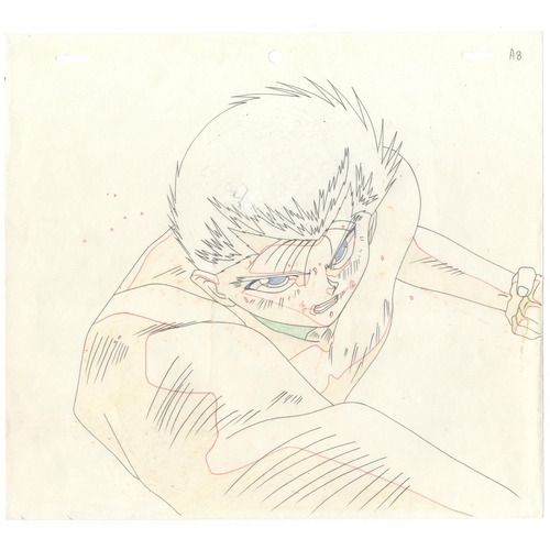 63 - Set of 2 cels:
Character: Yusuke Urameshi / Koenma
Series: Yu Yu Hakusho
Studio: Pierrot
Date: 1992-... 