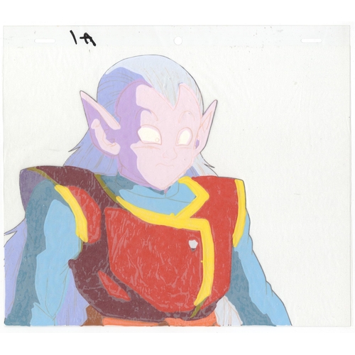 8 - Series: Dragon Ball Z
Studio: Toei Animation
Date: 1989-1996
Condition: Paper residue on back, sketc... 