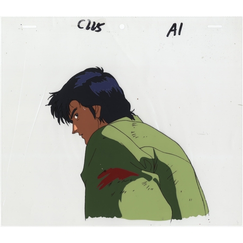 82 - Set of 2 cels:
Character: Ryo Saeba
Series: City Hunter        
Studio: Sunrise
Date: 1987-1999
Cond... 