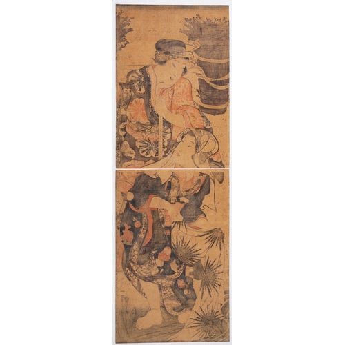 257 - Artist: Kuniyoshi Utagawa (1798-1861)
Title: Parody of the Tale of Momotaro
Publisher: Aritaya
Date:... 