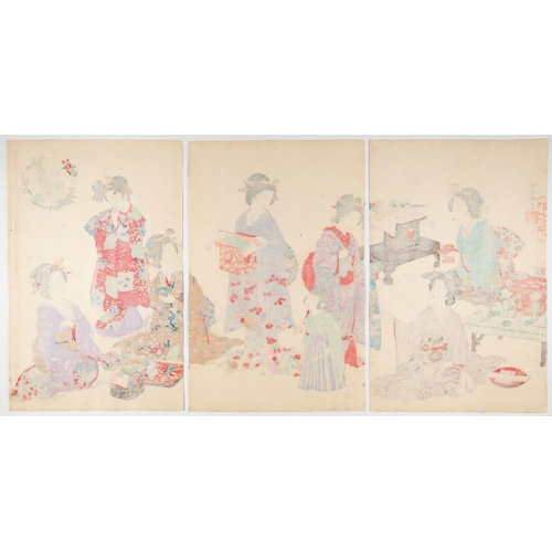 273 - Artist: Ginko Adachi (1853-1902)
Title: Customs of the Five Festivals
Publisher: Fukuda Kumajiro
Dat... 