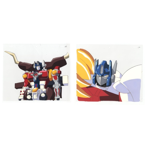 202 - Set of 2 cels:
Series: Transformers
Studio: Ashi Productions
Date: 1999
Condition: Sketch / Sketch
R... 