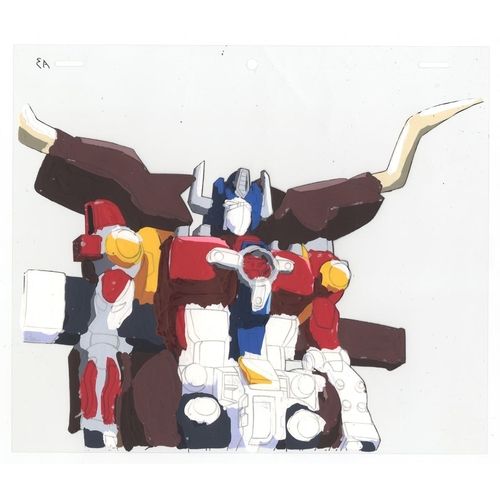 202 - Set of 2 cels:
Series: Transformers
Studio: Ashi Productions
Date: 1999
Condition: Sketch / Sketch
R... 