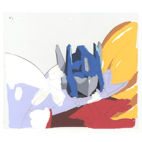 202 - Set of 2 cels:
Series: Transformers
Studio: Ashi Productions
Date: 1999
Condition: Sketch / Sketch
R... 