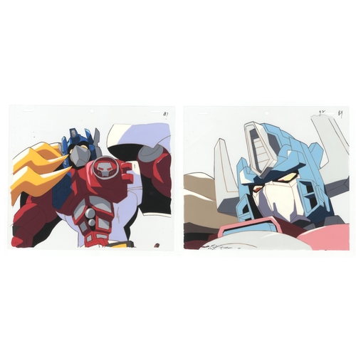 203 - Set of 2 cels:
Series: Transformers
Studio: Ashi Productions
Date: 1999
Condition: Sketch / Sketch
R... 