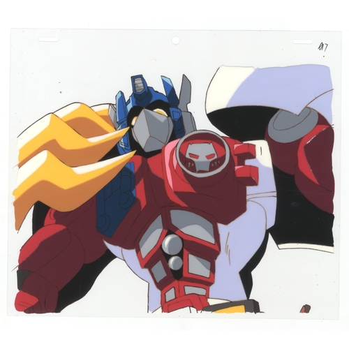 203 - Set of 2 cels:
Series: Transformers
Studio: Ashi Productions
Date: 1999
Condition: Sketch / Sketch
R... 