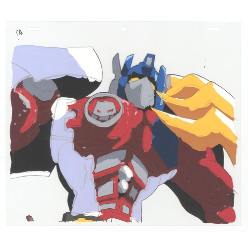 203 - Set of 2 cels:
Series: Transformers
Studio: Ashi Productions
Date: 1999
Condition: Sketch / Sketch
R... 