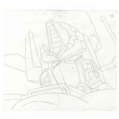 203 - Set of 2 cels:
Series: Transformers
Studio: Ashi Productions
Date: 1999
Condition: Sketch / Sketch
R... 