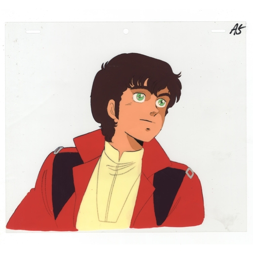 205 - Set of 2 cels:
Character(s): Judau Ashta
Series: Mobile Suit Gundam ZZ / Mobile Suit Zeta Gundam
Stu... 