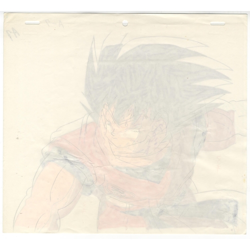 207 - Character: Son Goku
Series: Dragon Ball
Studio: Toei Animation
Date: 1986-1989
Condition: Stuck to s... 