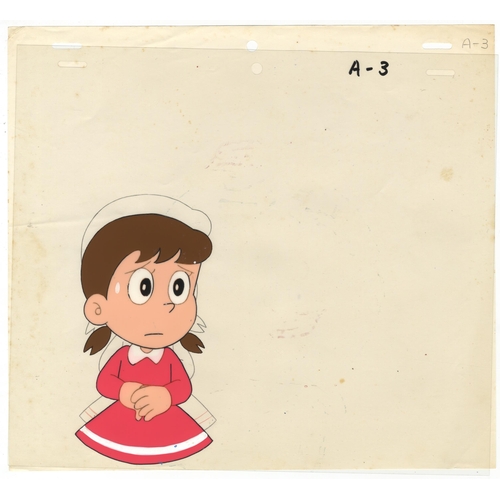 222 - Set of 2 cels:
Character: Doraemon
Series: Doraemon
Studio: Shin-Ei Animation
Date:1979-2005        ... 