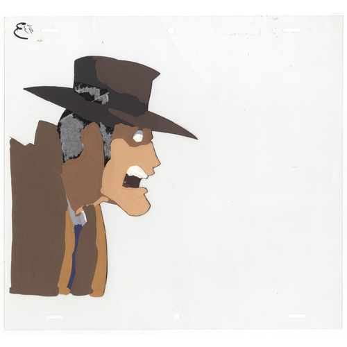 226 - Set of 2  cels:
Series: Lupin III
Studio: Tokyo Movie Shinsha
Date: 1979-Present
Condition: Good for... 