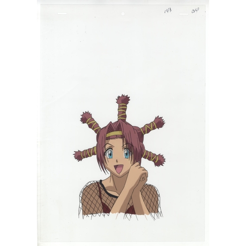 229 - Set of 3  cels:
Character(s): Kurapika / Menchi
Series: Hunter x Hunter
Studio: Nippon Animation
Dat... 