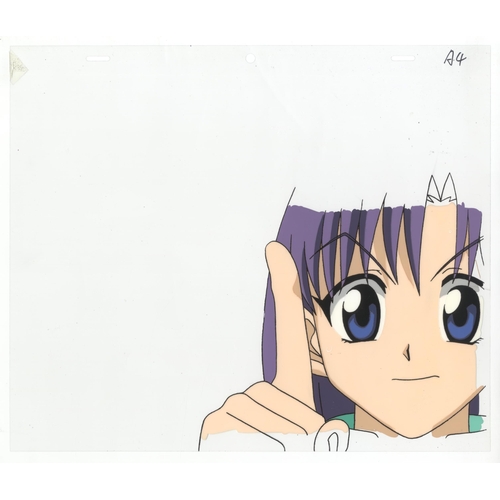 229 - Set of 3  cels:
Character(s): Kurapika / Menchi
Series: Hunter x Hunter
Studio: Nippon Animation
Dat... 