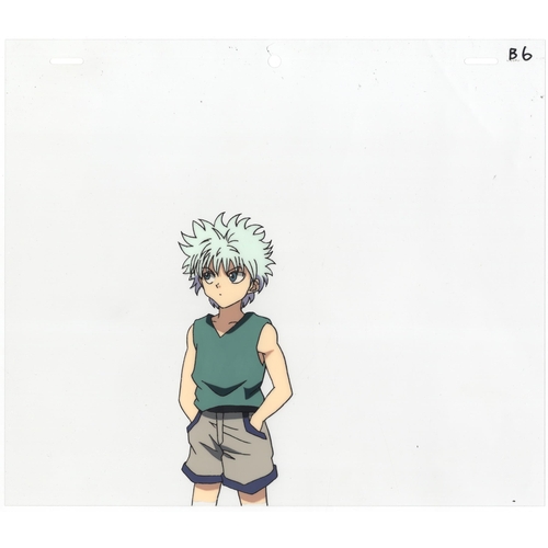 230 - Set of 2  cels:
Character(s): Killua Zoldyck / Gon Freecss
Series: Hunter x Hunter
Studio: Nippon An... 