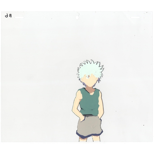 230 - Set of 2  cels:
Character(s): Killua Zoldyck / Gon Freecss
Series: Hunter x Hunter
Studio: Nippon An... 