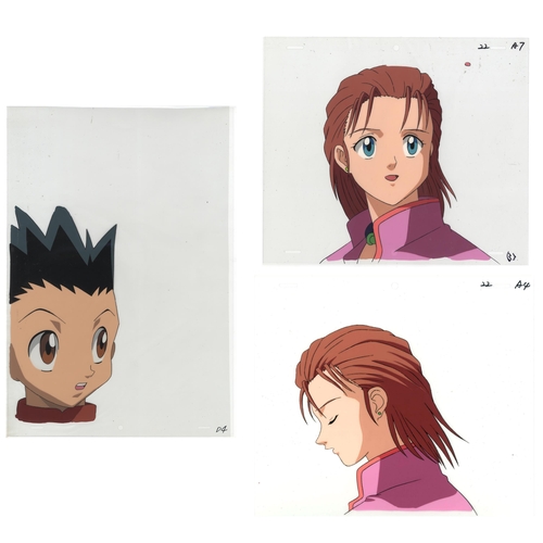 231 - Set of 3 cels:
Character(s): Gon Freecss / Mito Freecss
Series: Hunter x Hunter
Studio: Nippon Anima... 