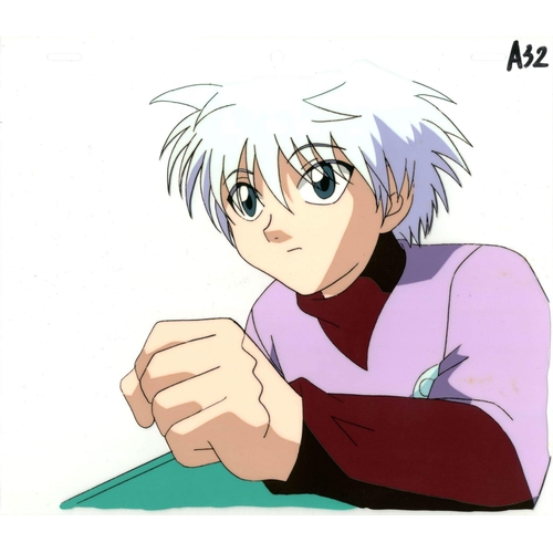 234 - Set of 4 cels:
Character(s): Mito Freecss / Killua Zoldyck
Series: Hunter x Hunter
Studio: Nippon An... 