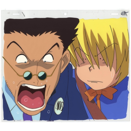 235 - Set of 3 cels:
Character(s): Leorio, Kurapika / Gon / Menchi
Series: Hunter x Hunter
Studio: Nippon ... 