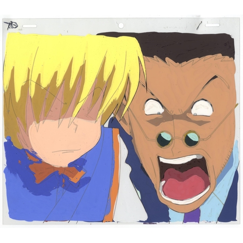 235 - Set of 3 cels:
Character(s): Leorio, Kurapika / Gon / Menchi
Series: Hunter x Hunter
Studio: Nippon ... 