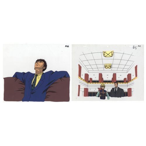 236 - Set of 2 cels:
Character(s): Leorio/ Kurapika
Series: Hunter x Hunter
Studio: Nippon Animation
Date:... 