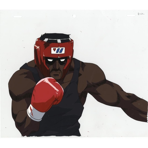 237 - Set of 4 cels:
Series: Hajime no Ippo
Studio: Madhouse
Date: 2000-2002
Condition: Good for age / Ske... 