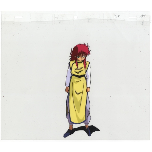 239 - Character: Kurama
Series: Yu Yu Hakusho
Studio: Pierrot
Date: 1992-1996
Condition: Sketch
Ref: DGM11... 