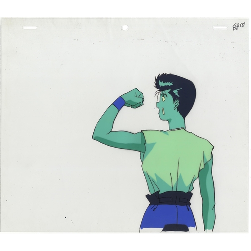 242 - Character: Yusuke Urameshi
Series: Yu Yu Hakusho
Studio: Pierrot
Date: 1992-1996
Condition: Sketch
R... 