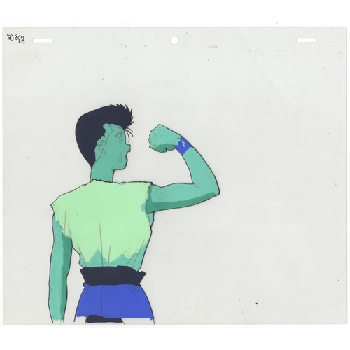 242 - Character: Yusuke Urameshi
Series: Yu Yu Hakusho
Studio: Pierrot
Date: 1992-1996
Condition: Sketch
R... 