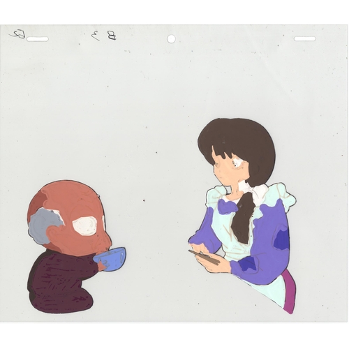 250 - Set of 2 cels: 
Series: Ranma 1/2
Studio: Studio Deen
Date: 1989-1996
Condition: Good for age / Sket... 