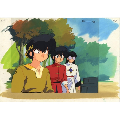 251 - Series: Ranma 1/2
Studio: Studio Deen
Date: 1989-1996
Condition: Stuck to background
Ref: DGM178