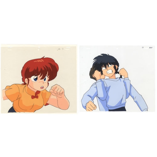 253 - Set of 2 cels:
Characters: Ranma (Female) / Ranma (Male)
Series: Ranma 1/2
Studio: Studio Deen
Date:... 