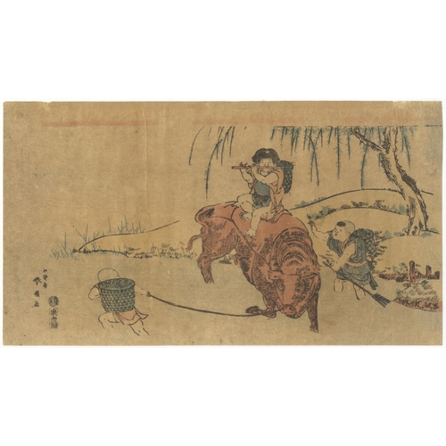 39 - Set of 3 prints:
Artist: Eizan Kikugawa (1787-1867) and Eisen Keisai (1790-1848)
Title: Edo Beauties... 