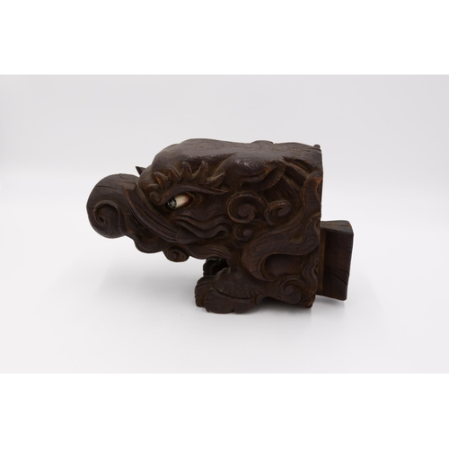 61 - * Two Wooden Kibana
Date: Edo (1603-1868)
Size: (1) 28 x 17 x 10, (2) 28 x 17 x 9.5 cm
Condition: We... 