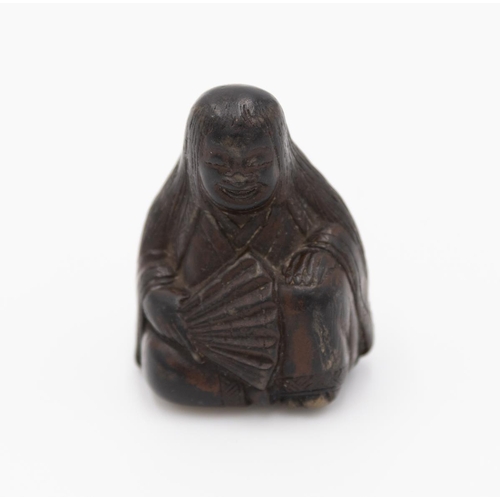 64 - *Wooden netsuke
Size: 4 x 3 x 2.5 cm
Condition: Minor wear consistent with age.
Ref: WK11
 * Please ... 