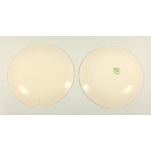 155 - The Beatles - Two transfer printed ceramic side plates, Washington Pottery Ltd., Hanley (dia. 18cm) ... 