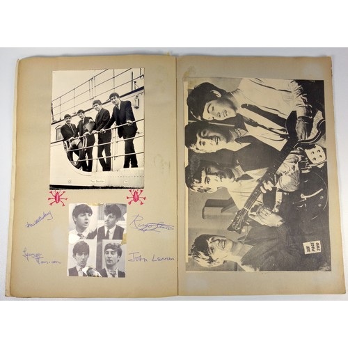 155 - The Beatles - Two transfer printed ceramic side plates, Washington Pottery Ltd., Hanley (dia. 18cm) ... 