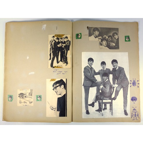 155 - The Beatles - Two transfer printed ceramic side plates, Washington Pottery Ltd., Hanley (dia. 18cm) ... 