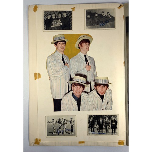 155 - The Beatles - Two transfer printed ceramic side plates, Washington Pottery Ltd., Hanley (dia. 18cm) ... 