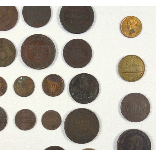 28 - Wales Anglesey Mines 1d token, 1788, ½d 1791, Bristol Copper Co., 1d 1812, J M Fellows 1d 1812, Hobs... 