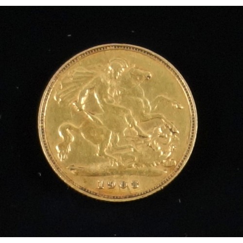 39 - Edward VII half sovereign, 1903