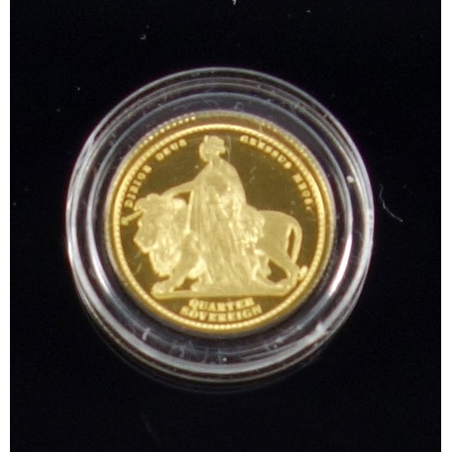 40 - Elizabeth II Hattons of London ¼ sovereign, 2019, boxed