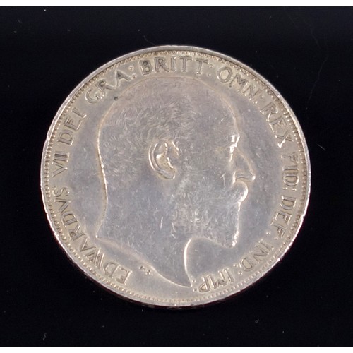 85 - Edward VII crown, 1902. n.e.f., e.k.’s, slightly sticky above head