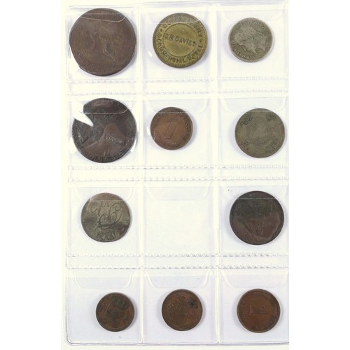 6 - France, Louis XVI 30 sols, 1792, f., Spain, Charles IV real, 1789 Mexico mint, fair, Japan Tokyo Oly... 