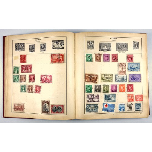 168 - The Strand Stamp Album containing George V and later British Commonwealth and other postage stamps o... 