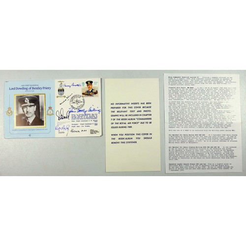 74 - The autographs of over 170 R.A.F pilots as featured in the limited-edition folios ‘So Few’, commissi... 