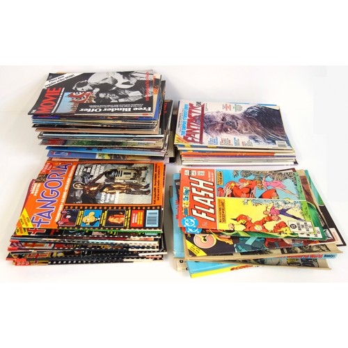 108 - A collection of over 200 Sci-Fi, Fantasy and other comics and magazines, including titles: Starlog, ... 