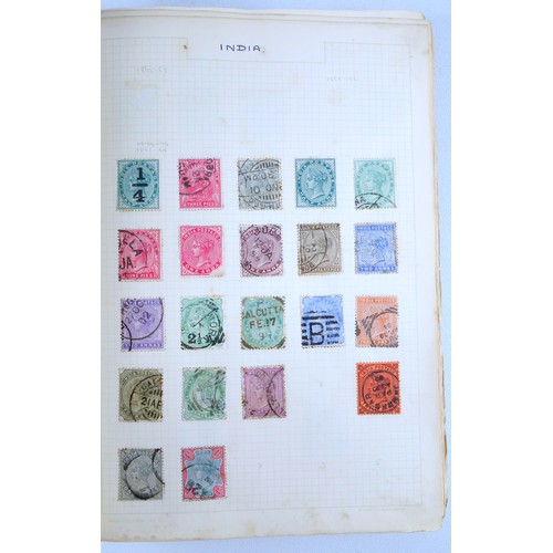 495 - Five postage stamp albums containing British, Commonwealth and stamps of the world, and 5 other albu... 