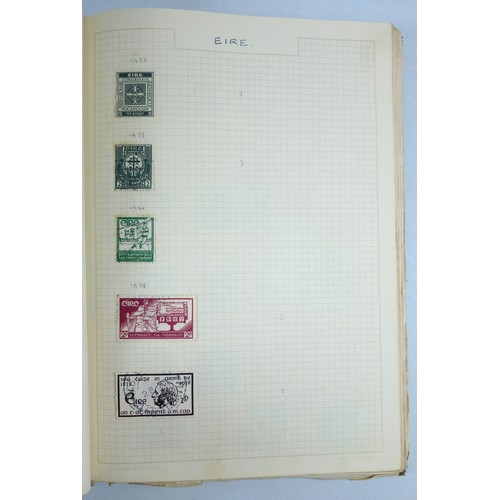 495 - Five postage stamp albums containing British, Commonwealth and stamps of the world, and 5 other albu... 