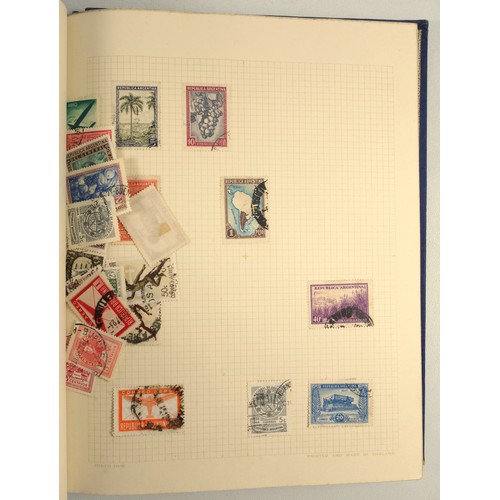 495 - Five postage stamp albums containing British, Commonwealth and stamps of the world, and 5 other albu... 